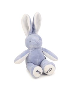 BOSS Pale Blue  Plush Bunny Rabbit Soft Toy