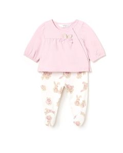Mayoral Baby Girl Bunny Top And Pant Set