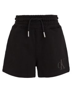 Calvin Klein SS24 Girls Reflective Black Shorts