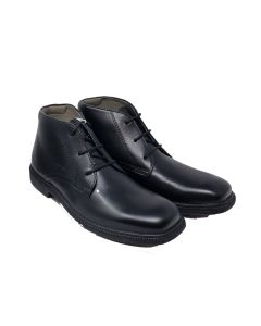 Geox Boys Black Federicco Lace Up Boots