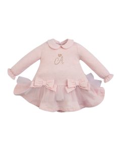Little A Pink &#039;Ellie&#039; Lurex Dress