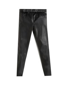 Guess Girls Faux Leather Trousers