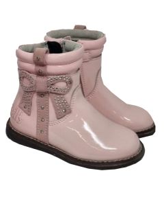 Lelli Kelly Girls "Felicia" Patent Pink Boots
