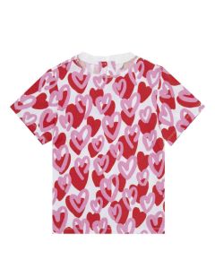 Stella McCartney Girls Red Love T-Shirt