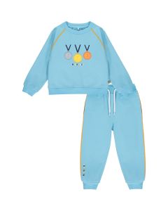 Mitch & Son Boys Baby Blue 'Cole' Tracksuit