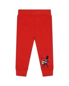 Paul Smith Junior Boys Red Cotton Soldier Joggers