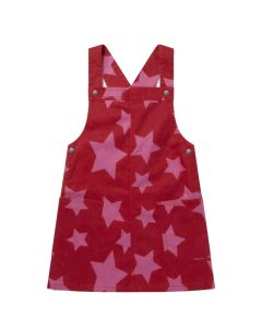 Stella McCartney Girls Red Star Denim Dress