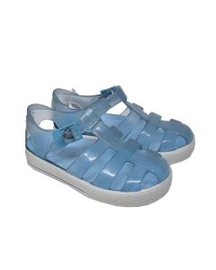 Igor Boys Light Blue Clear Jelly Sandals