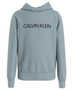 Calvin Klein Boys Muted Aqua Blue Hoody
