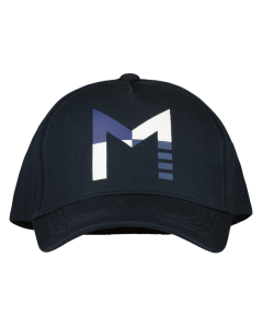 Mitch Santander' Navy Blue Cap With Square Logo