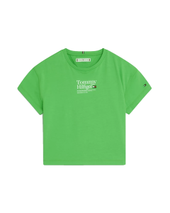 Tommy Hilfiger Girls Lime Green &#039;Timeless&#039; T-shirt