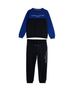 Tommy Hilfiger &#039;Essential&#039; Navy Blue And Pilot Blue Tracksuit