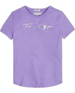 Tommy Hilfiger Girls Purple T-shirt