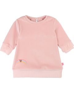 Billieblush Baby Pink Velour Sweater Dress