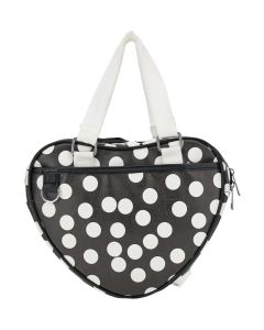 Monnalisa Girls Black & White Polka Dot Shoulder Bag