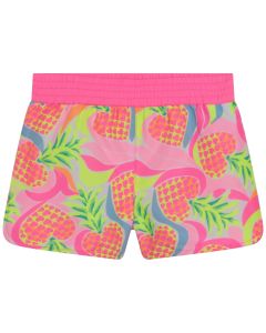 Billieblush Girls Pink Pineapple Swim Shorts