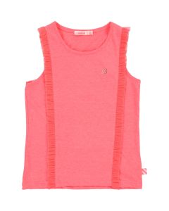 Billieblush Girls Bright Pink Sleeveless Vest T-Shirt