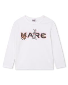 MARC JACOBS White Cotton WS23 Looney Tunes Top