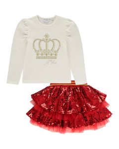 A&#039;Dee Queen &#039;Chloe&#039; Skirt Set