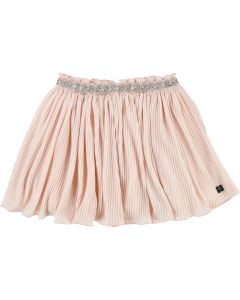 CARRÉMENT BEAU Girl's Pink Sparkle Pleated Skirt