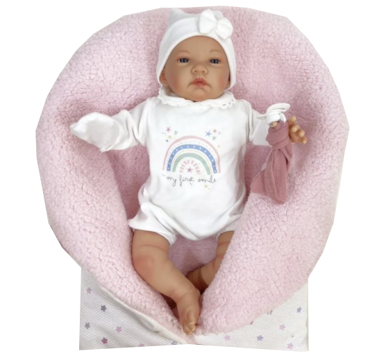 Nines d'Onil Baby Girl 'Celia 48cm Premium Reborn Doll